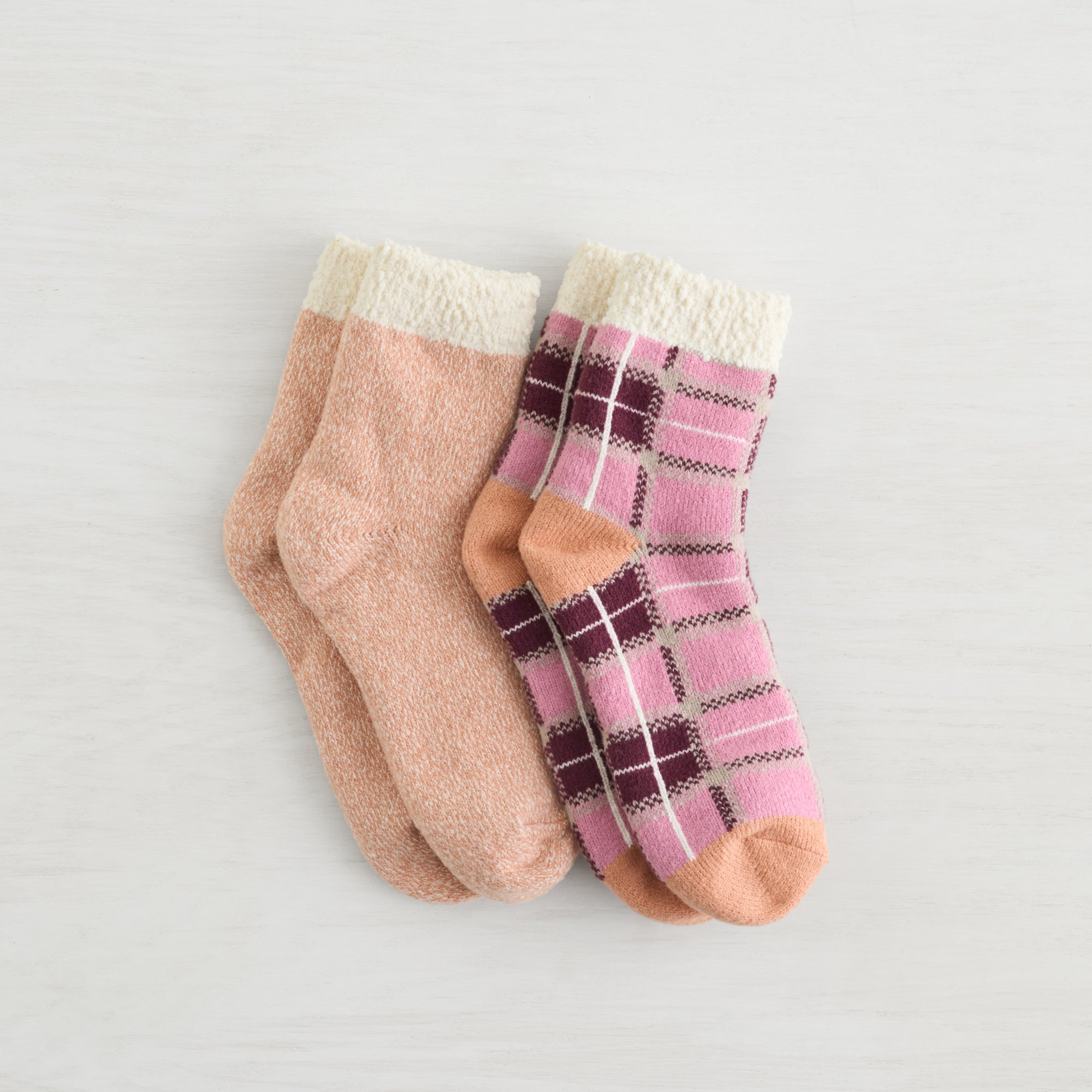 Snow Day Double Layer Crew - 2 pack
