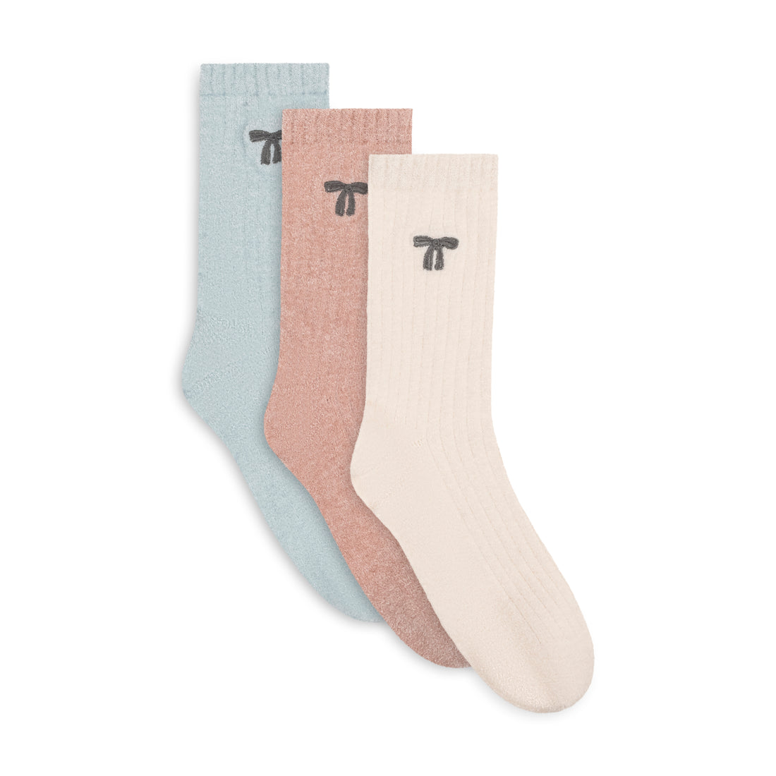 Womens Light Weight Velvet Cozy - 3PK