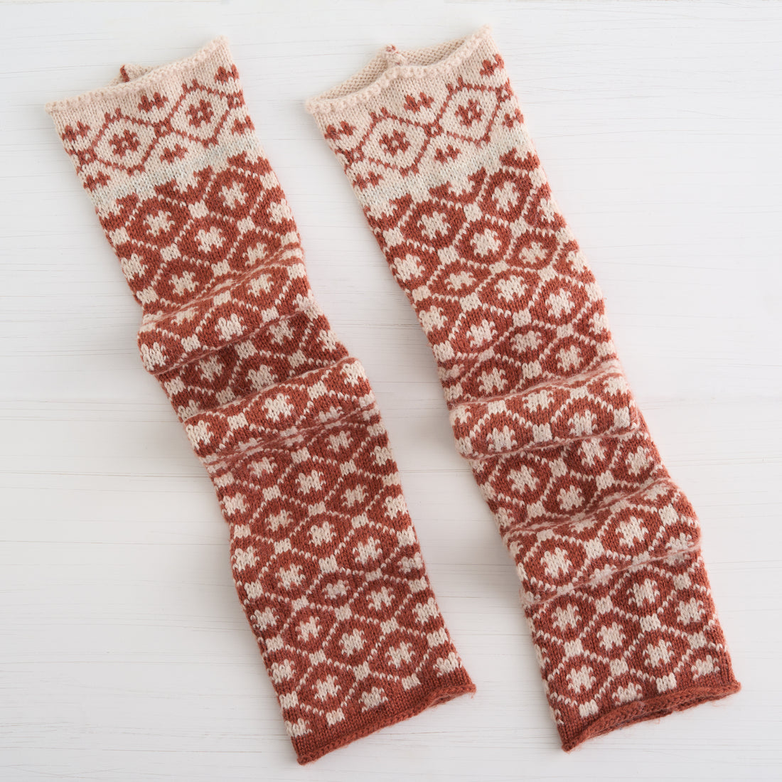 Norwegian Fairisle Legwarmer