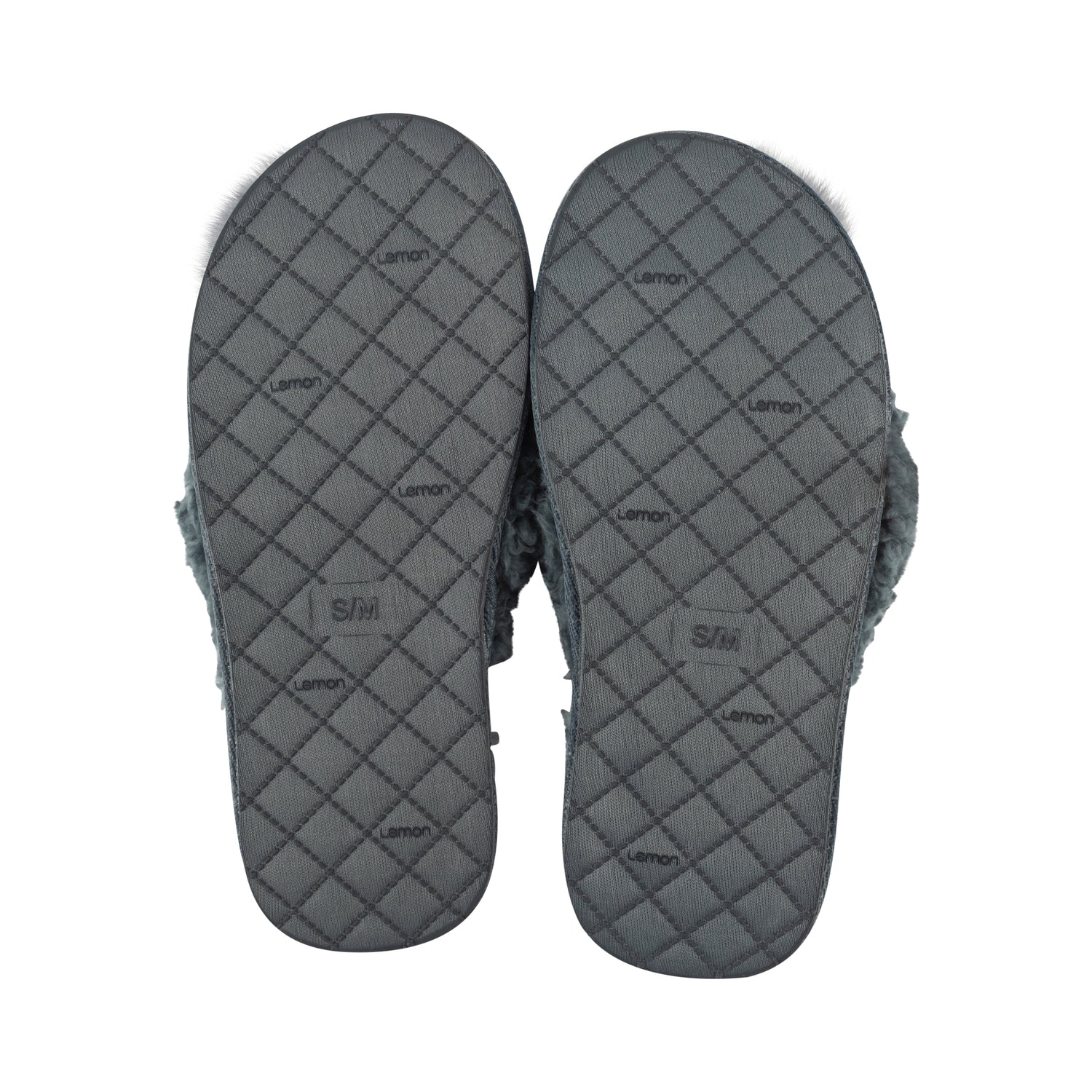 Teddy Bear Berber Flip-Flop - Carbon &amp; Pink
