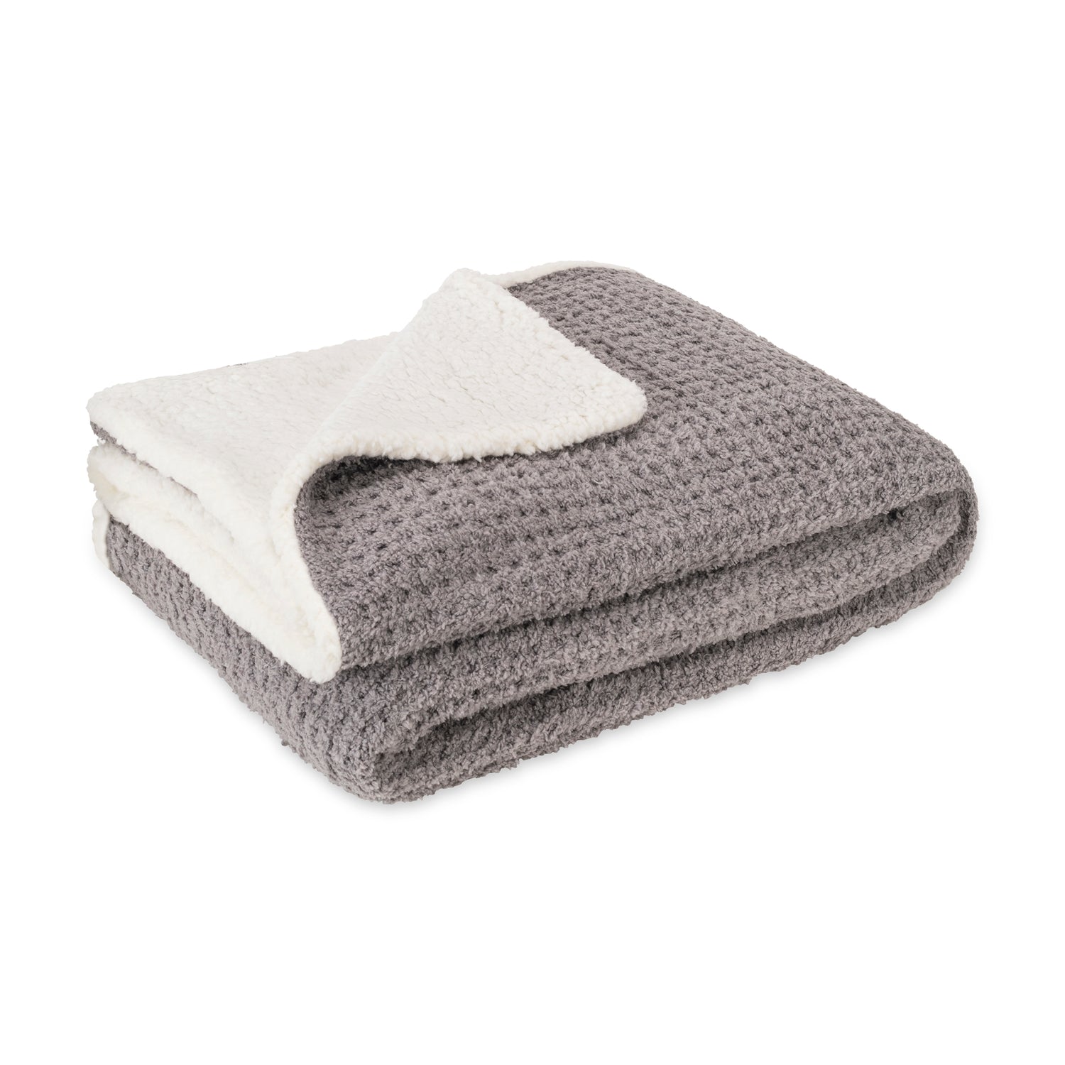 Sherpa Lined Cozy Blanket 3 Piece Set
