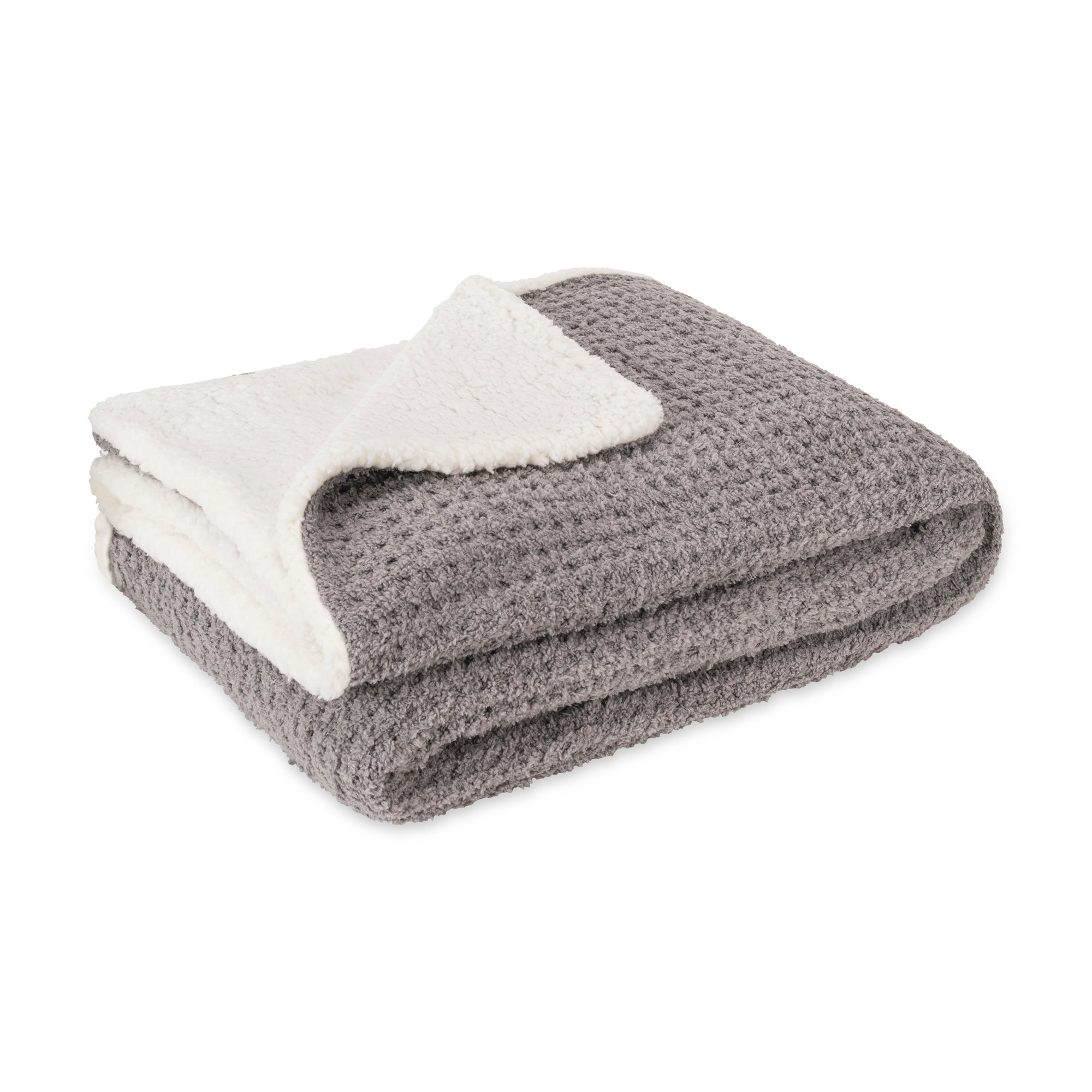 Sherpa Lined Cozy Blanket 3 Piece Set