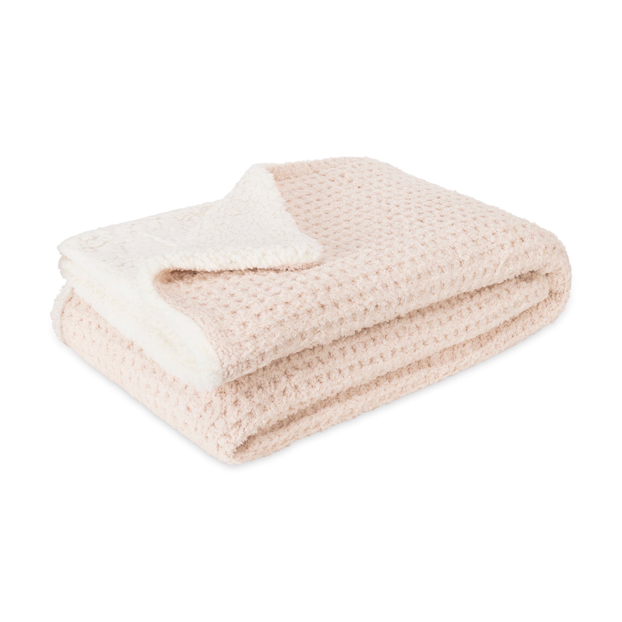 Sherpa Lined Cozy Blanket 3 Piece Set