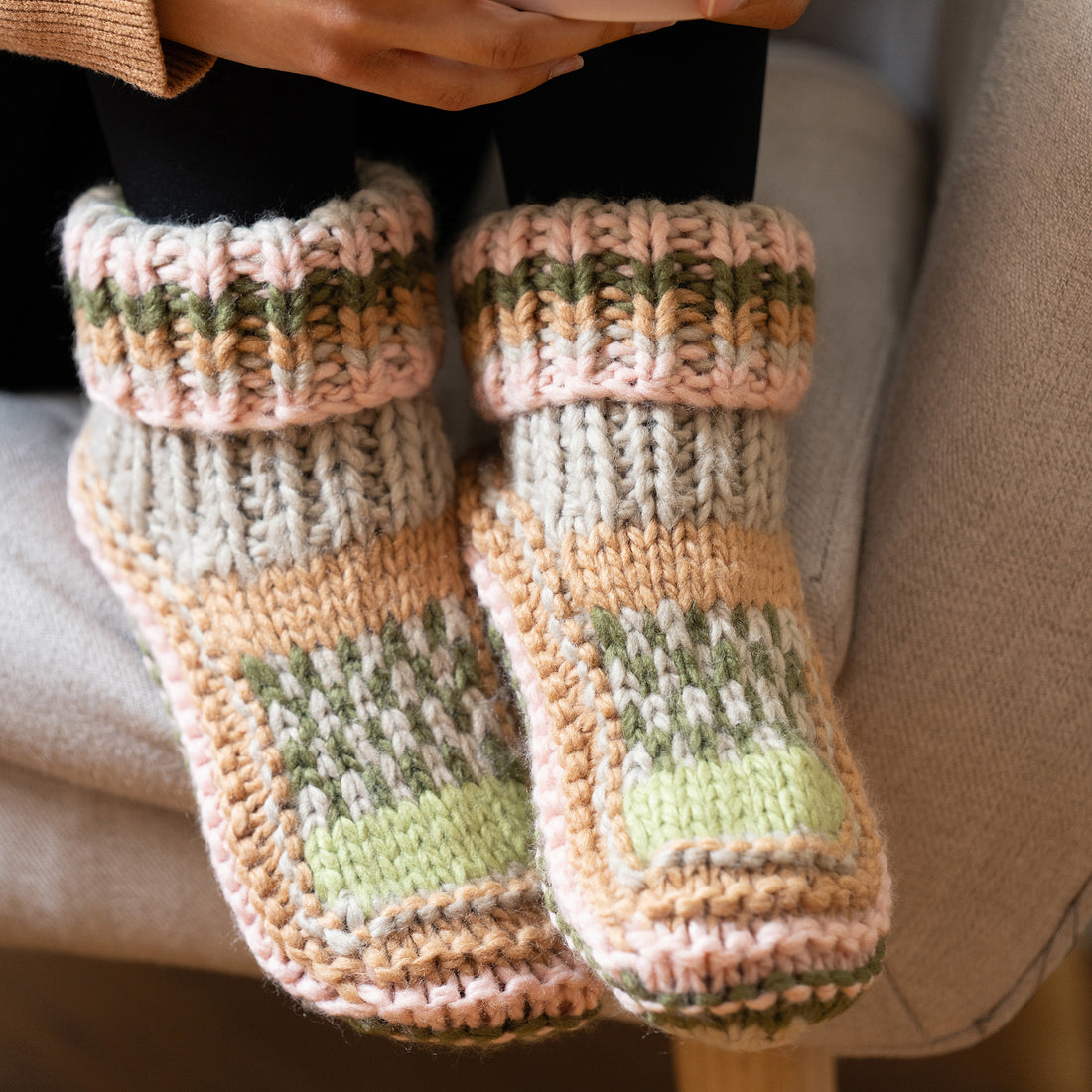 Northern Isles Knit Bootie