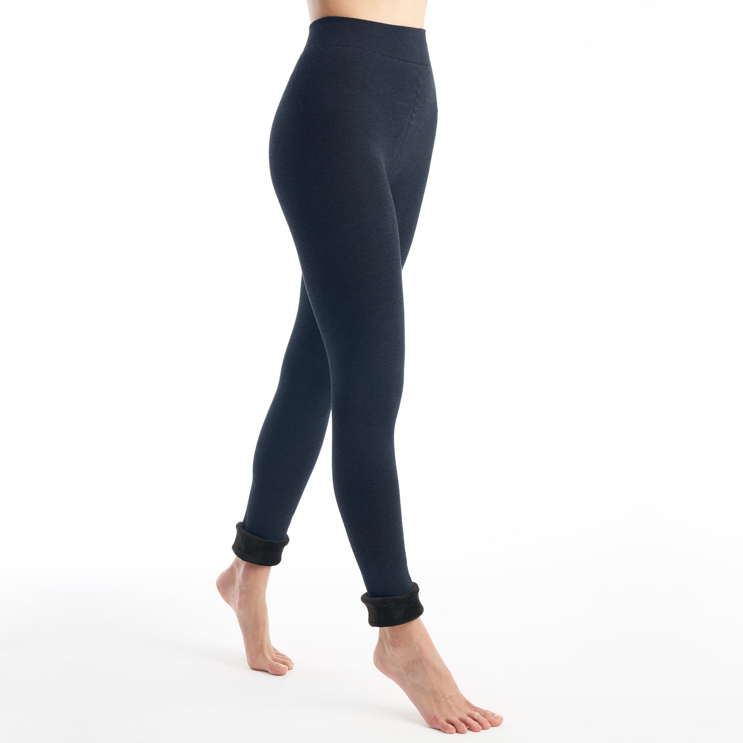 Be Free 6-Pack Fleece Lined Leggings (Assorted Colors)(1X/2X