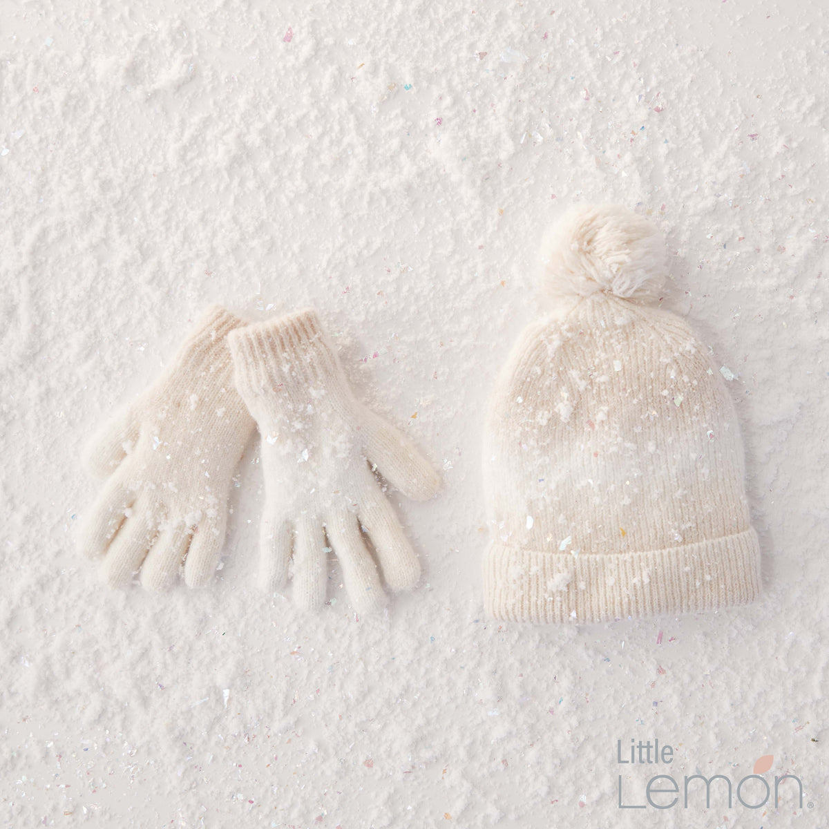 Girls Atmosphere Beanie &amp; Glove Set