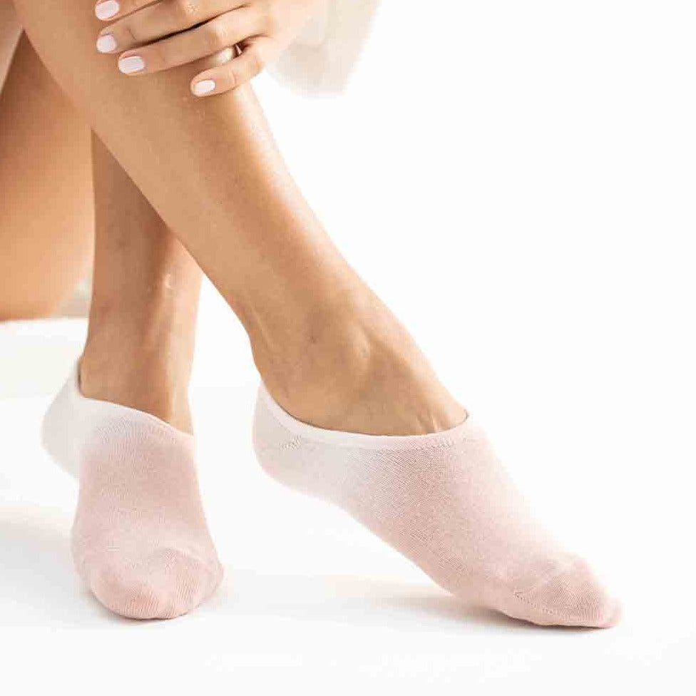 Womens Cotton Dip Dye Liner Sock - 3PK
